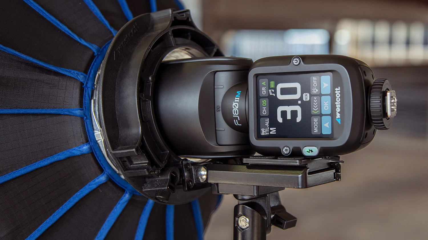 Westcott FJ80 II M Universal Touchscreen 80Ws Speedlight Westcott FJ80 II M Universal Touchscreen 80Ws Speedlight