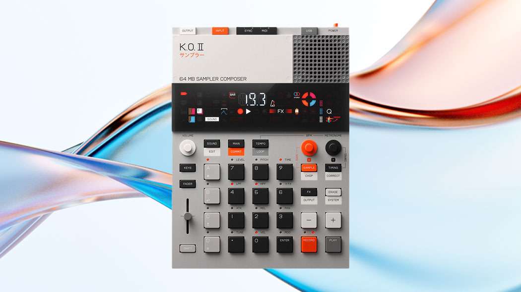 teenage engineering EP-133 K.O. II Portable Sampler Composer teenage engineering EP-133 K.O. II Portable Sampler Composer