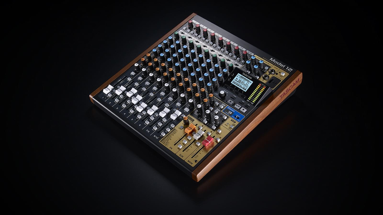 TASCAM Model 12 Integrated Production Suite Mixer/Recorder/USB Interface