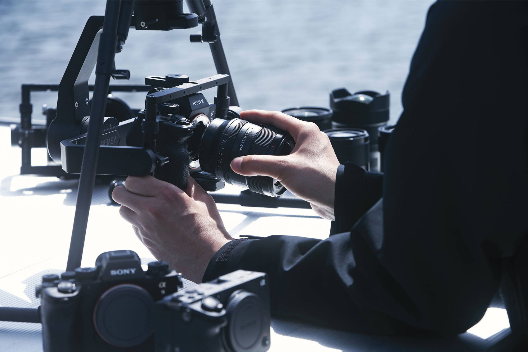 Works with Multiple Sony Cameras & Lenses