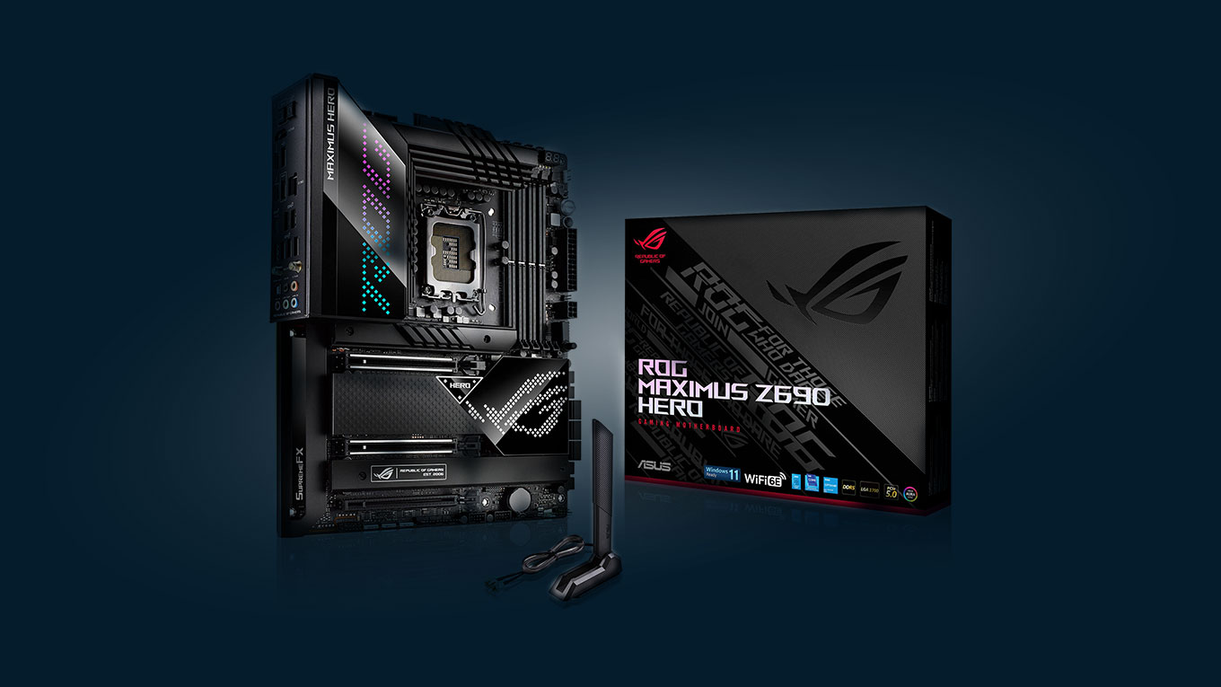 ASUS ROG MAXIMUS Z690 HERO Motherboard ASUS ROG MAXIMUS Z690 HERO Motherboard