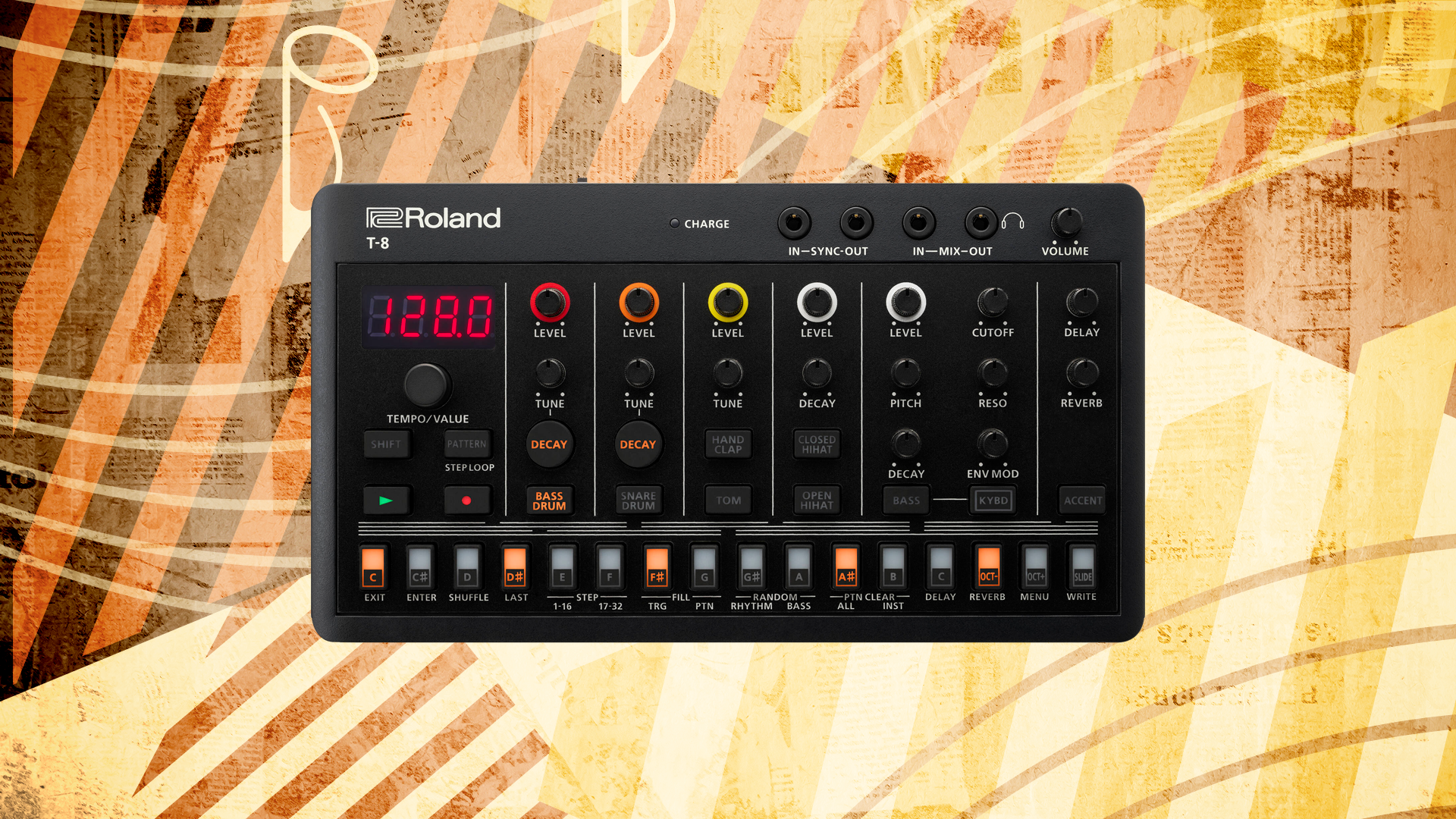 Roland AIRA Compact T-8 Beat Machine Roland AIRA Compact T-8 Beat Machine