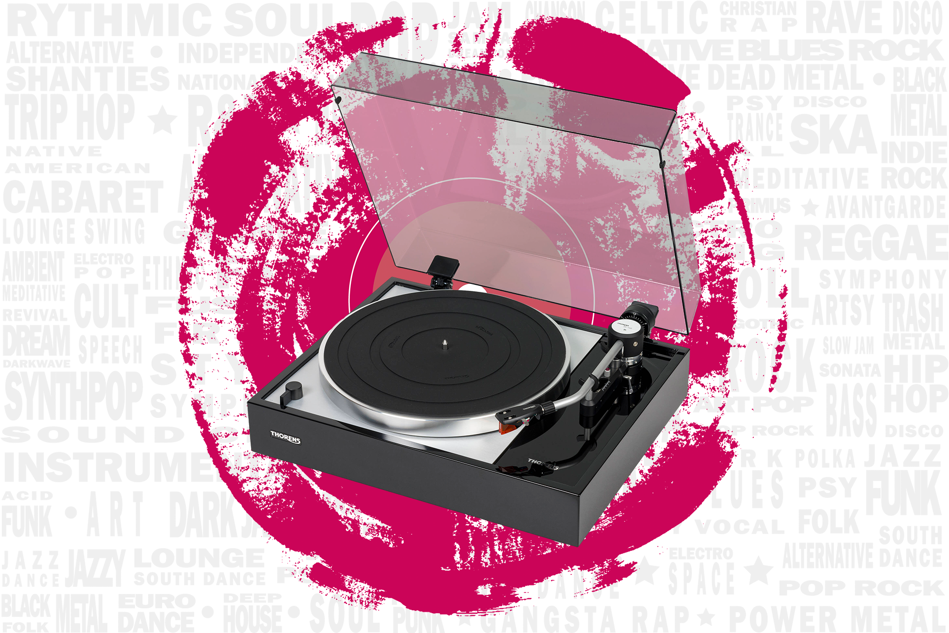 THORENS TD 1500 Manual Two-Speed Turntable THORENS TD 1500 Manual Two-Speed Turntable