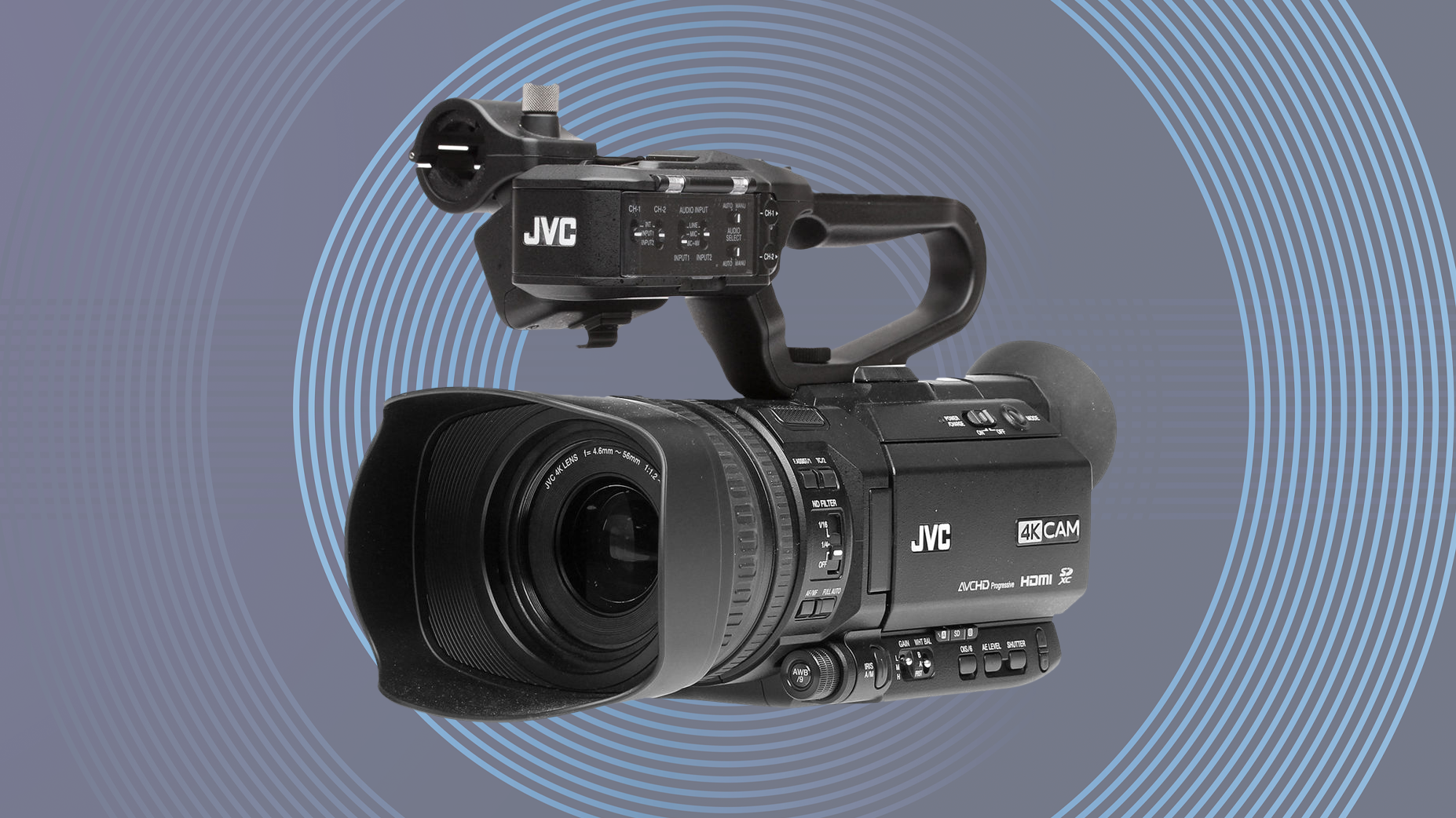 JVC GY-HM180 Ultra HD 4K Camcorder with HD-SDI JVC GY-HM180 Ultra HD 4K Camcorder with HD-SDI