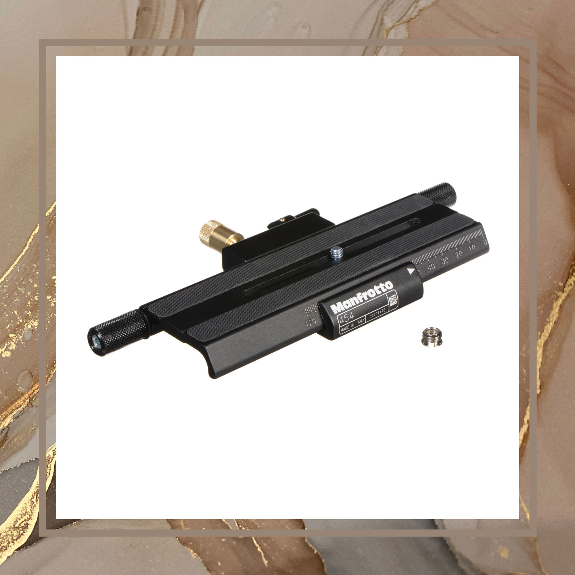 Manfrotto 454 Micrometric Positioning Sliding Plate Manfrotto 454 Micrometric Positioning Sliding Plate