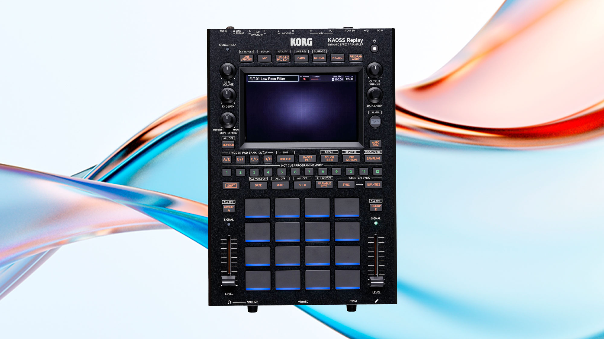 Korg KAOSS Replay Dynamic Effects / Sampler Korg KAOSS Replay Dynamic Effects / Sampler