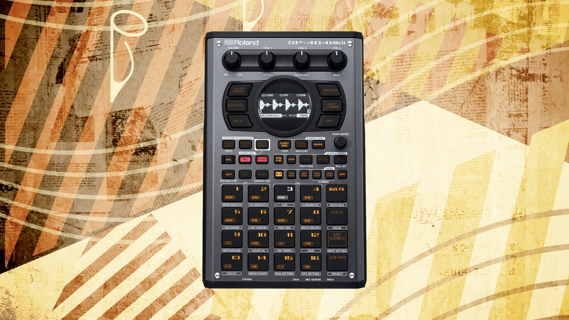 Roland SP-404MKII Creative Sampler and Effector Roland SP-404MKII Creative Sampler and Effector