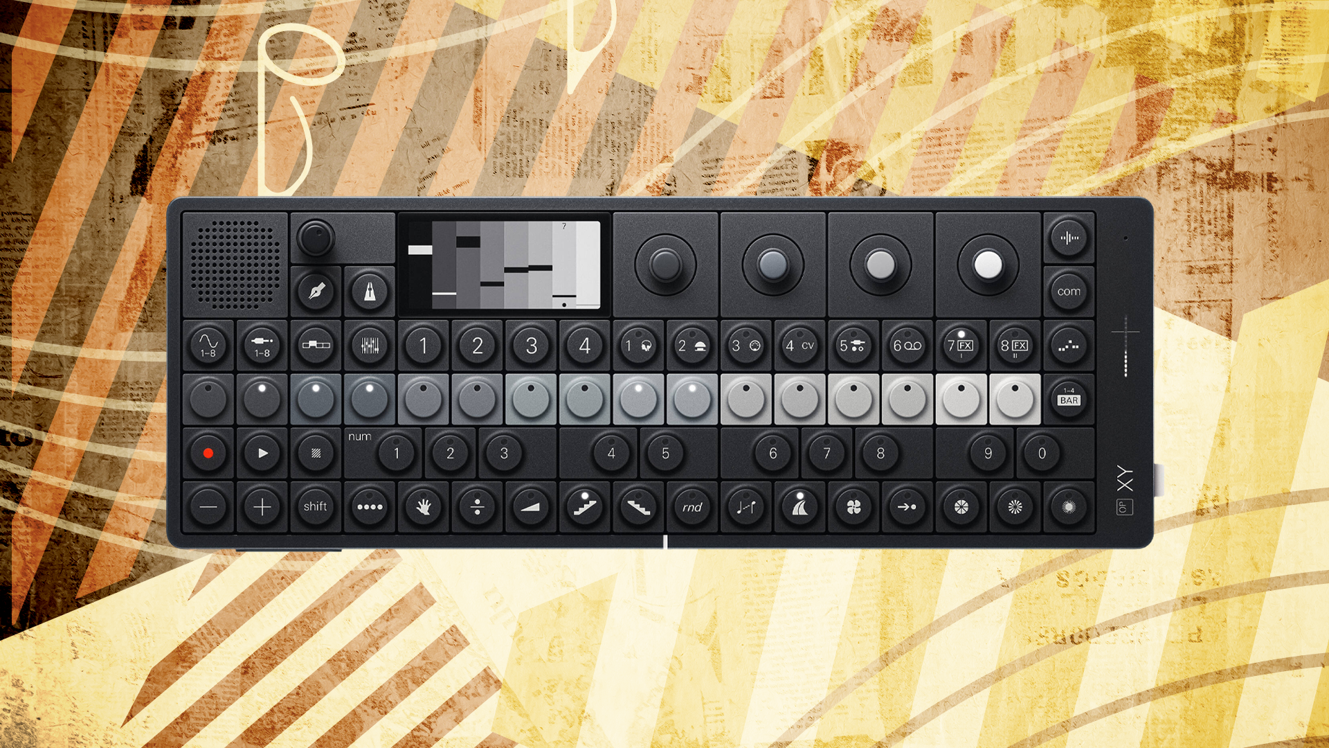 teenage engineering OP-XY Dynamic Performance Sequencer, Synthesizer, and Sampling Workstation teenage engineering OP-XY Dynamic Performance Sequencer, Synthesizer, and Sampling Workstation