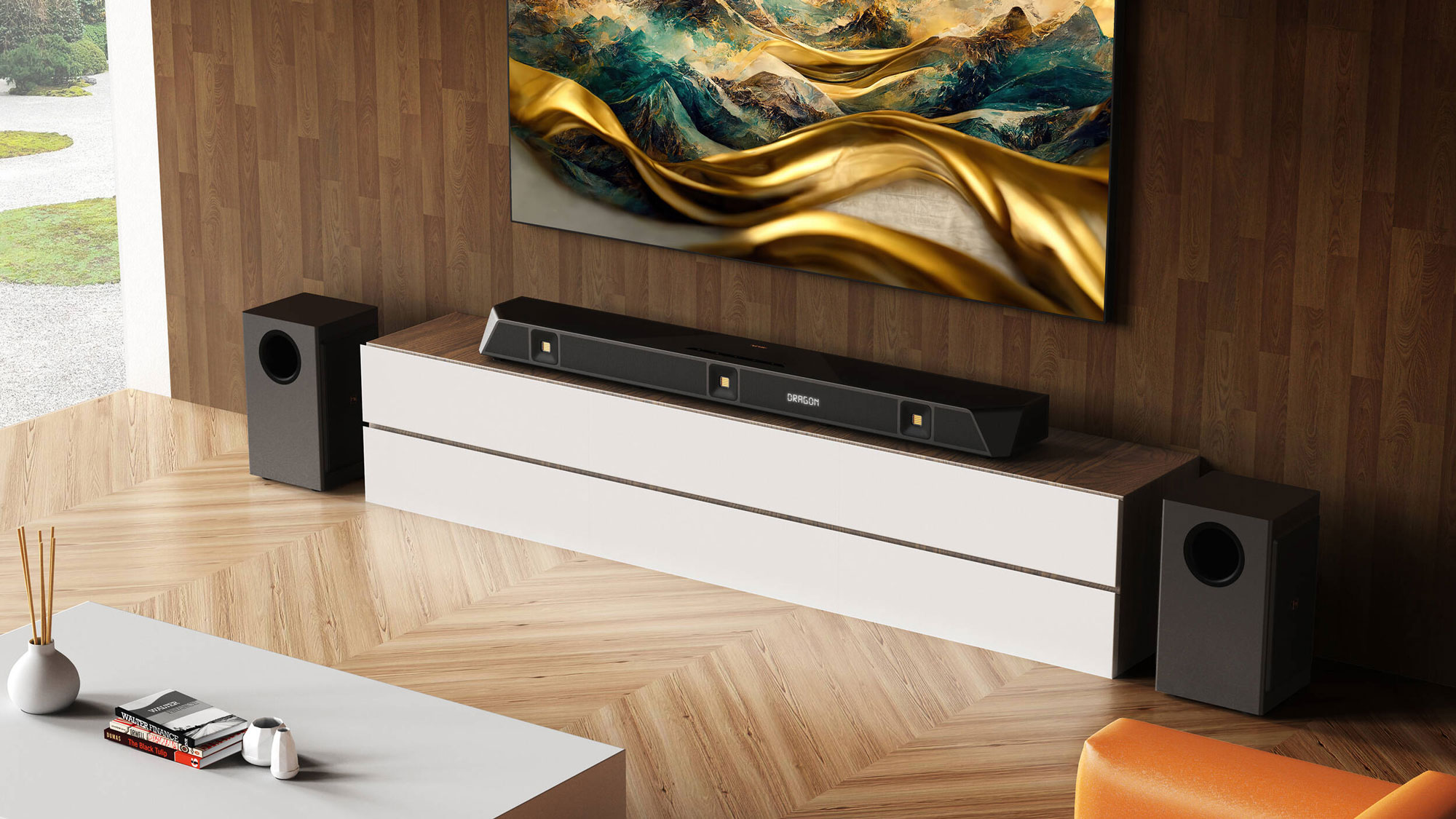 Nakamichi DRAGON 11.4.6-Channel Dolby Atmos Home Surround Sound System
