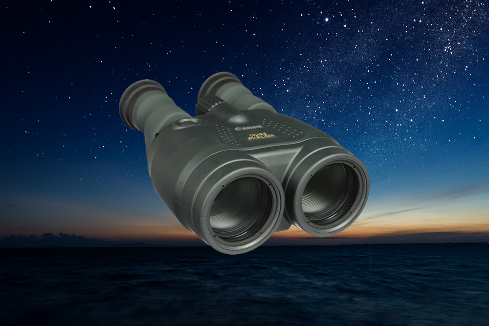 Image stabilized binoculars upended the traditional astro binocular market, allowing great magnification without a tripod or support.