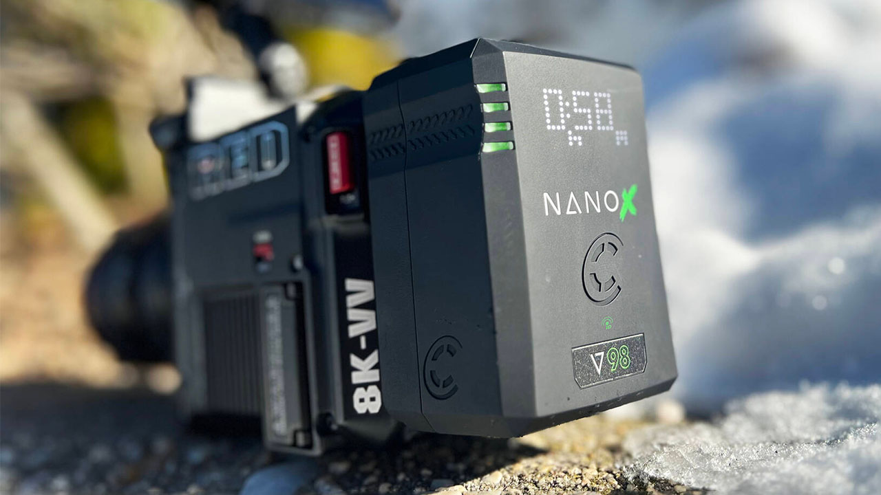 Core SWX NANOX V98 Micro 98Wh Li-Ion Battery (V-Mount) Core SWX NANOX V98 Micro 98Wh Li-Ion Battery (V-Mount)