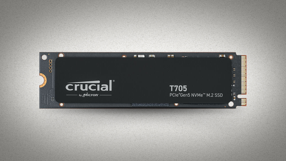 Crucial T705 Gen5 M.2 PCIe 5.0 NVMe SSD