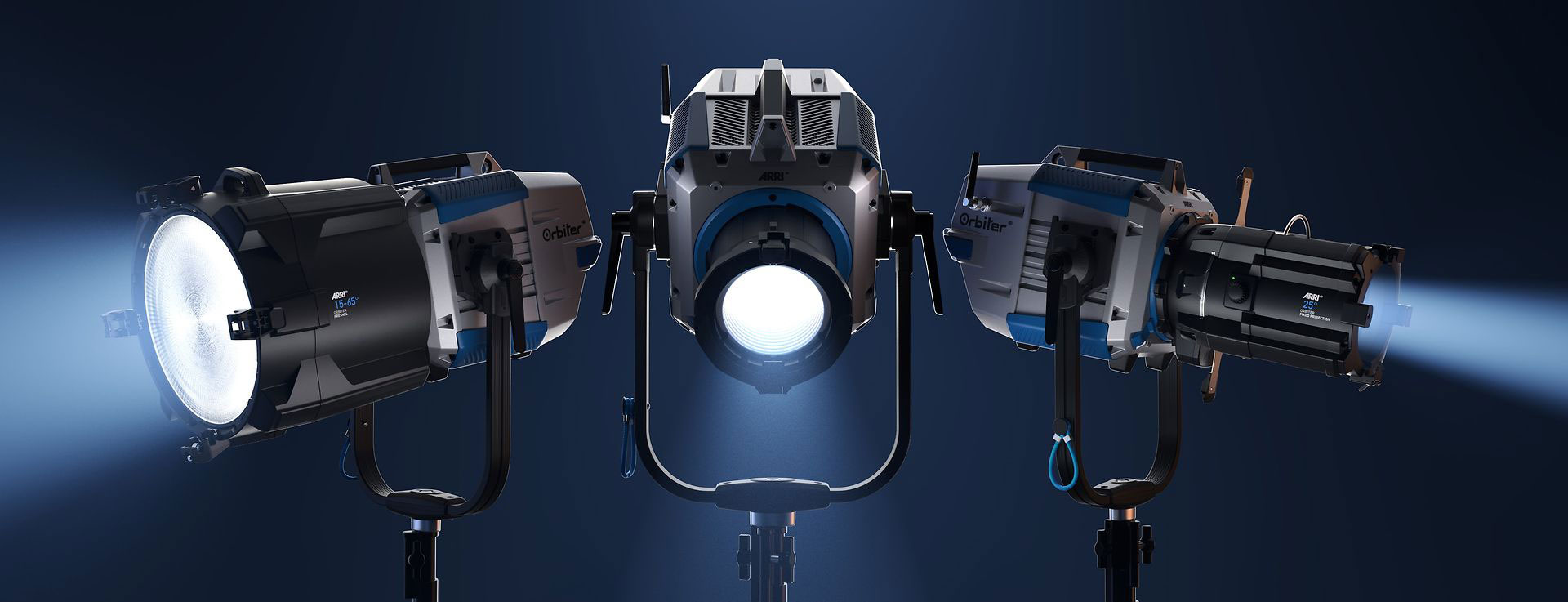 Orbiter with Three Optics