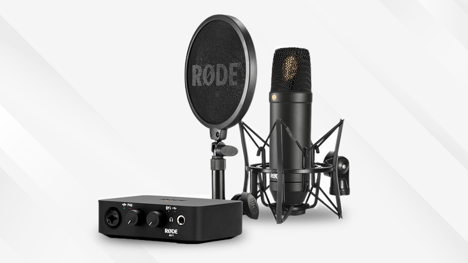 RODE’s AI-1 Audio Interface and NT1 Microphone bundle RODE’s AI-1 Audio Interface and NT1 Microphone bundle