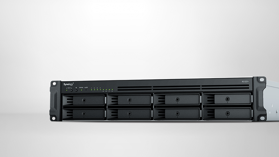 Synology RackStation RS1221+ 8 Bay NAS Enclosure Synology RackStation RS1221+ 8 Bay NAS Enclosure