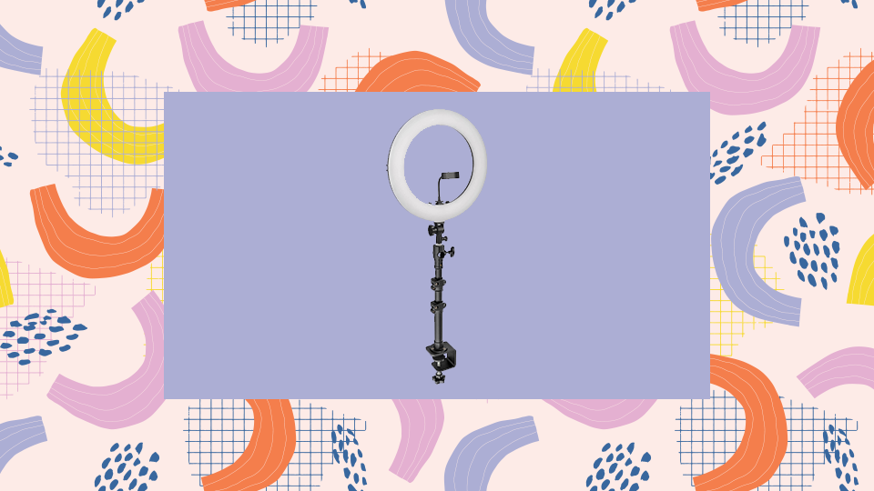 Angler Bi-Color Ring Light Kit with Telescoping Table Stand Angler Bi-Color Ring Light Kit with Telescoping Table Stand