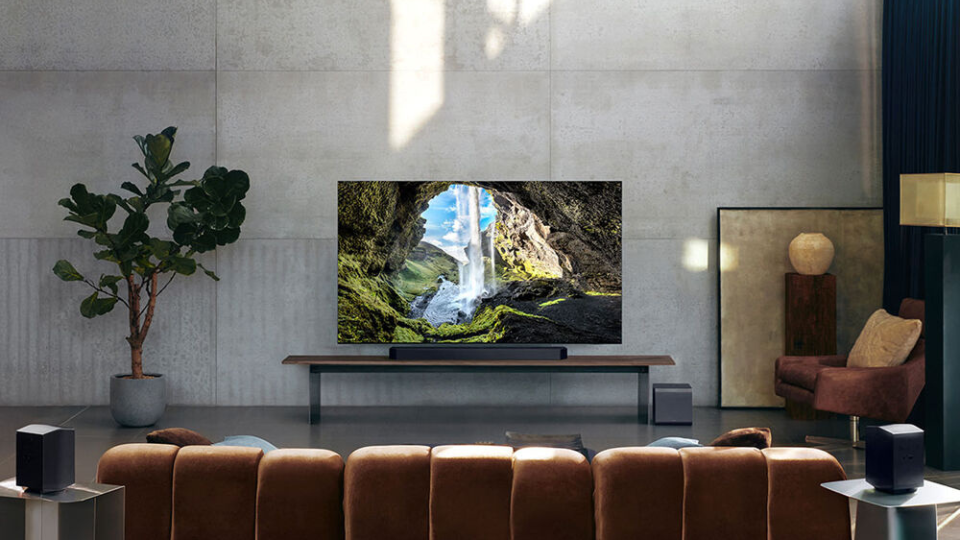 Samsung Q990H Soundbar Samsung S95F 4K HDR Smart OLED TV