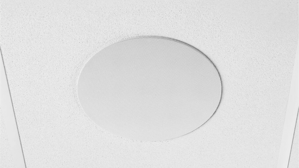 Shure MXN5W-C Networked Ceiling Speaker with Dante