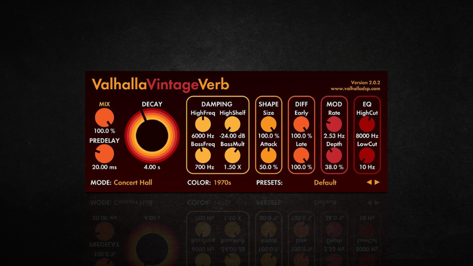 Valhalla Vintage Reverb