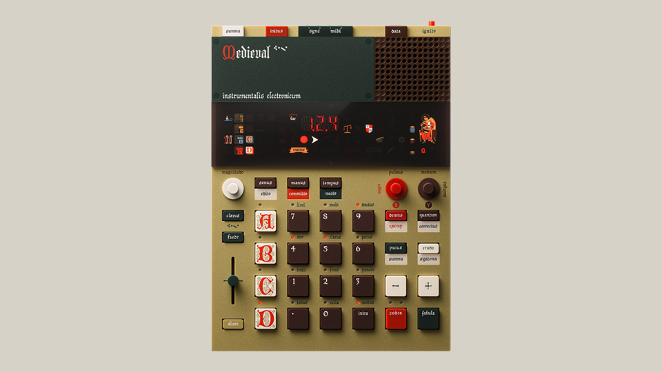 teenage engineering EP-1320 Medieval Instrumentalis Electronicum teenage engineering EP-1320 Medieval Instrumentalis Electronicum
