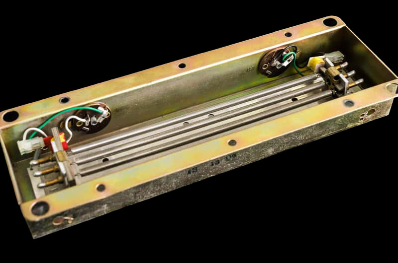 A spring reverb unit